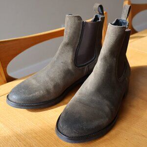Thursday Boot Company Duchess Dark Olive Suede Boot 7.5